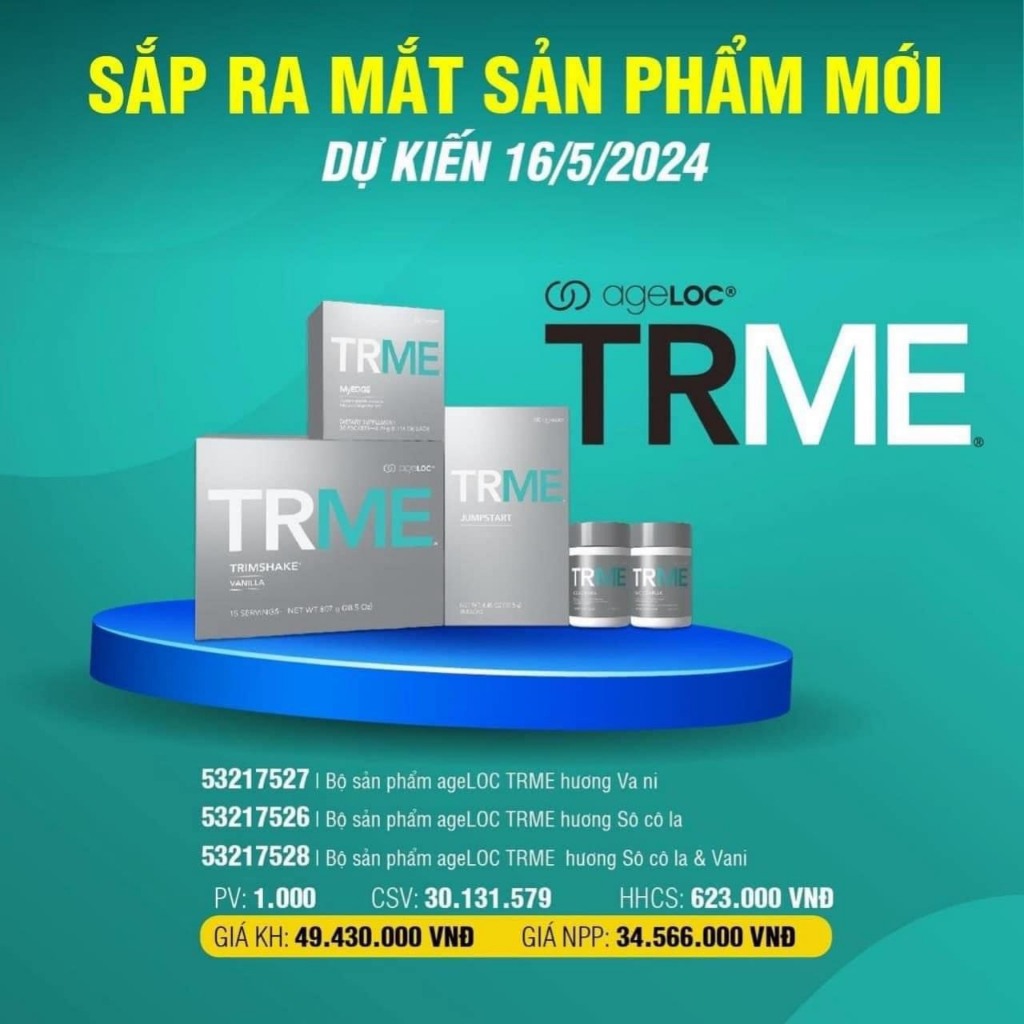 TRME Nuskin tăng cơ giảm mỡ Bộ cân chỉnh vóc dáng