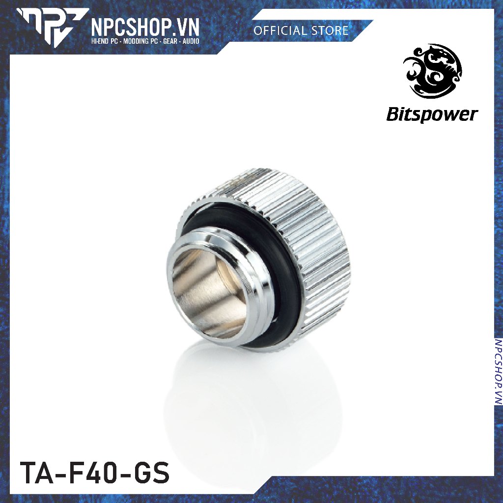 BITSPOWER TOUCHAQUA FITTING NỐI DÀI 7.5MM (SILVER)
