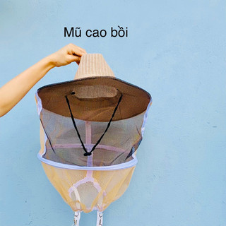 Mũ cao bồi đội chống ong đốt, côn trùng cắn