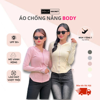 Áo Chống Nắng Thể Thao Chiết Eo Ôm Body DOLLY SECRET Tôn Dáng  Có Size Thời Trang A55