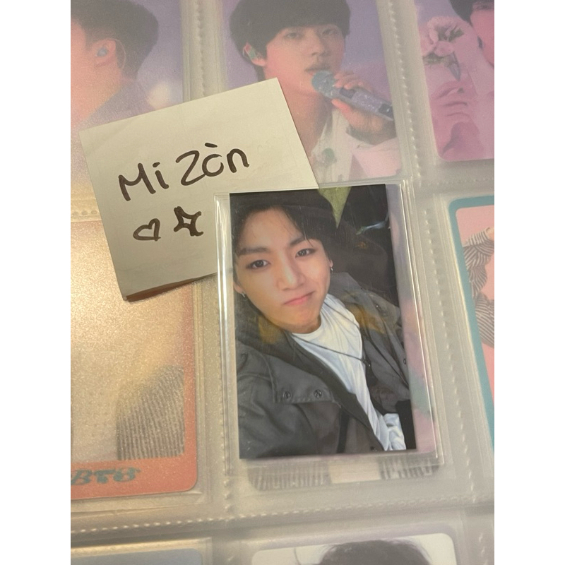 Card Jungkook HYYH.PT2 BTS