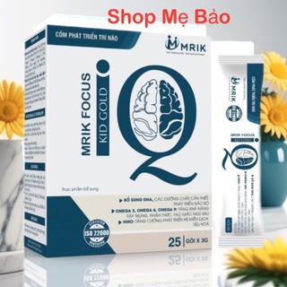 Cốm Phát Triển Trí Não - Cốm Mrik Focus Kid Gold Hỗ Trợ Sức Khỏe