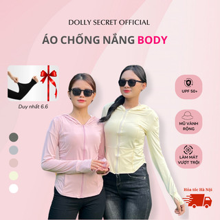 Áo Chống Nắng Thể Thao Ôm Body Chiết Eo DOLLY SECRET Có Size Tôn Dáng Thời Trang A55
