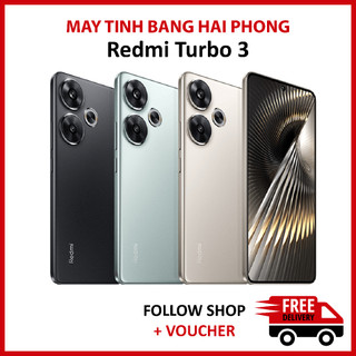 Điện thoại xiaomi redmi turbo 3 fullbox, ram 12/256gb chip snapdragon 8s gen 3 màn amoled 120hz