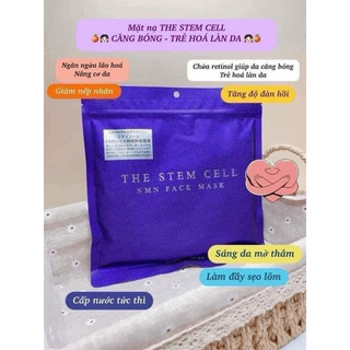 MẶT NẠ THE STEM CELL NMN CHUẨN NHẬT (30 miếng) MỸ PHẨM NỘI ĐỊA NHẬT KHÔNG IN DATE