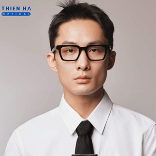  Gọng kính nam dáng vuôngTHIÊN HÀ OPTICAL MS08 trẻ trung cá tính chất liệu Acetate cốt thép siêu bền 