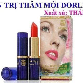 [Chính Hãng]Son Sâm Giảm Thâm Môi Dorlene Herbal Pink Lip Thái Lan
