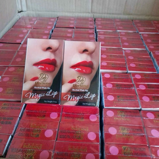 [Chính Hãng]Son Sâm Giảm Thâm Môi Dorlene Herbal Pink Lip Thái Lan