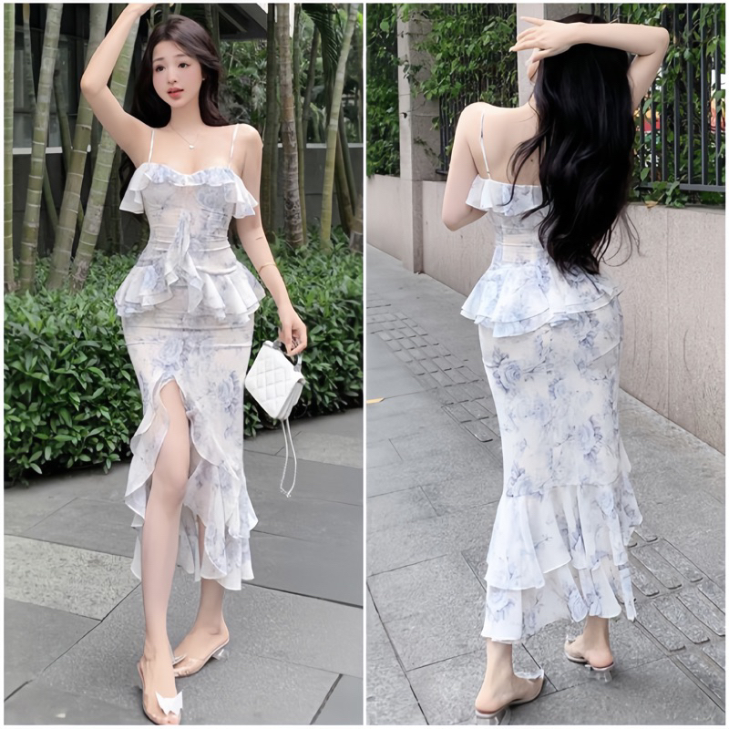 Body hoa Cup Ngực 2s Bèo Tầng Hack Dáng TH77