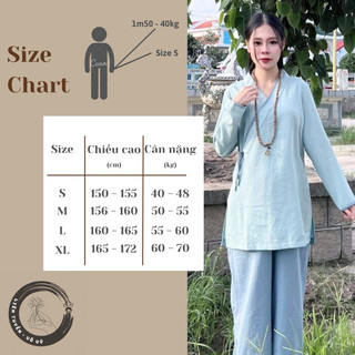 [SUNI] _ PHÁP PHỤC, ĐỒ LÀM ĐI CHÙA (có size lớn)