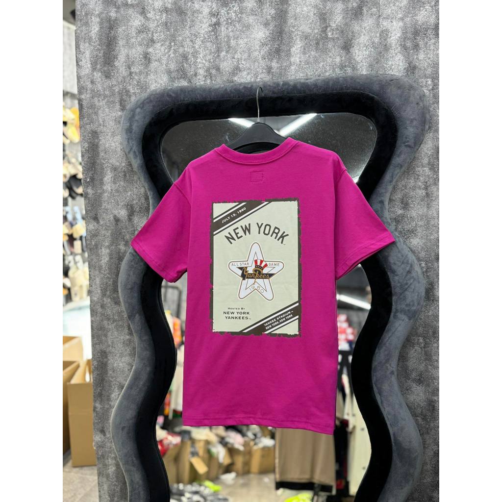Áo Thun Chính Hãng New Era Hồng Shop Xám Store