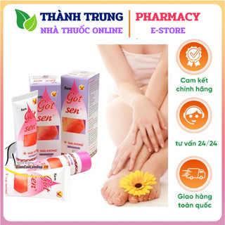 Kem nứt gót chân Gót Sen SPA032 dưỡng ẩm, chống nứt nẻ chân tay - tuýp 20g