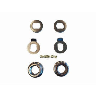 Bộ ốc cốt động cơ xe đạp điện phi Ốc trục động cơ xe điện 350w-500w Bộ ốc bánh sau xe đạp điện ,phụ tùng xe máy điện