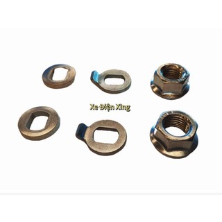 Ốc trục động cơ xe điện Bộ ốc cốt động cơ xe đạp điện Bộ ốc bánh sau xe đạp điện,phụ kiện xe điện,phụ tùng xe máy điện
