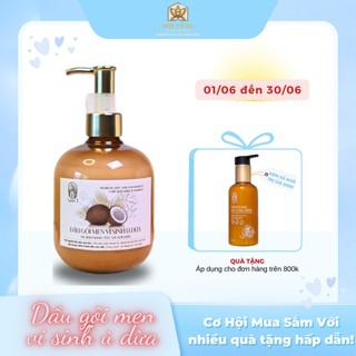 Dầu gội mọc tóc men vi sinh ủ dừa 2.0 auntie 3