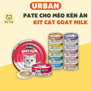Pate cho mèo kitcat goat milk kết hợp sữa dê