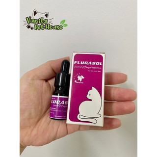 Dung dịch bôi da làm lành vết nấm Flucasol mèo 5ml
