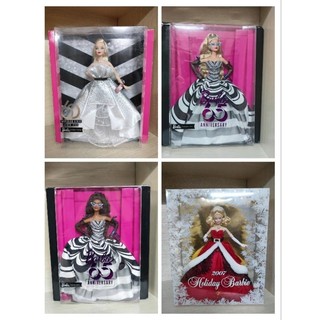 2007 Holiday Barbie Doll Red Velvet Christmas Dress