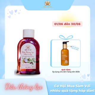Dầu thông lạc hỗ trợ giảm đau nhức nhà cô ba