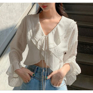 ÁO SƠ MI BÈO KIỂU TIỂU THƯ
