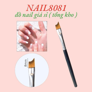 Cọ fen đầu móng cán gỗ , cọ vẽ nail