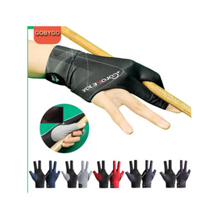 Găng Tay Bên Phải Bida GOLOVEJOY Hở Ngón (cho cơ thủ thuận tay trái) [HỞ PHẢI]