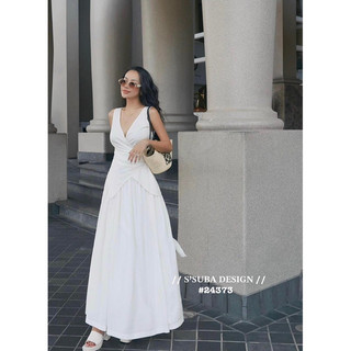 SET ÁO BUỘC EO CHÂN VÁY DÀI
