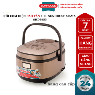  Nồi cơm điện cao tần 1.5L SUNHOUSE MAMA SHD8955 - Bảo hành chính hãng 24 tháng. 