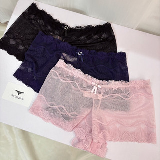 Quần ren không viền dáng boxer - Shi Lingerie