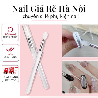 Cọ chà tráng gương silicon làm nail