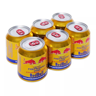 {Hàng Chuẩn Thái} Lốc 6 Lon Nước Tăng Lực Bò Húc Lốc 250ml