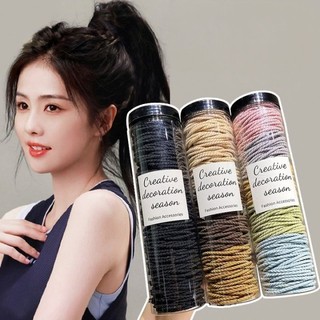 Set 3 dây chun buộc tóc cột tóc co giãn chắc chắn không đau Tatitava