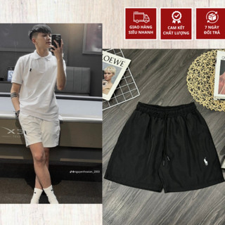 Quần Short Nam Ralph Lauren Họa Tiết Thêu Ngựa Cao Bồi Siêu Đẹp - Quần Đùi Rap Ralph Lauren Chất Vải Gió Cao Cấp 2024