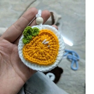 [ Thêu tên]Túi đựng tỏi cho bé handmade