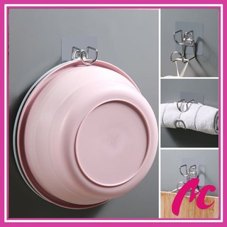 Móc inox treo thau, chậu, đồ dùng nhà bếp, nhà tắm hình chữ L br01422