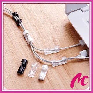 Bộ 20 kẹp cố định dây điện, dây cáp sạc dán tường thông minh – Buôn rẻ.com 00901