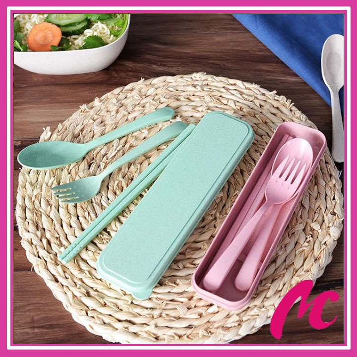 BỘ THÌA, DĨA, ĐŨA 3 CHI TIẾT LÚA MẠCH