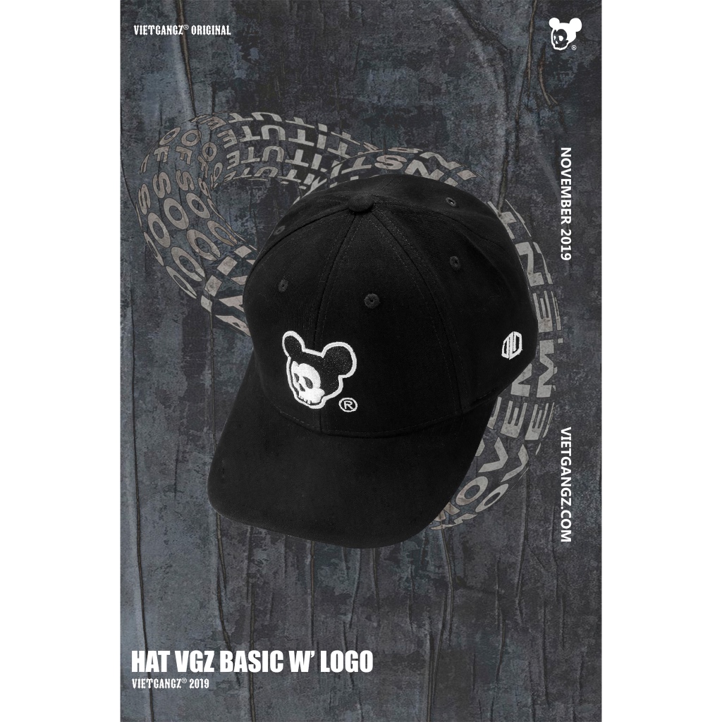 Mũ/Nón Trẻ Em chính hãng VIETGANGZ "Basic w' Logo" ( Dành cho Bé dưới 14 tuổi )