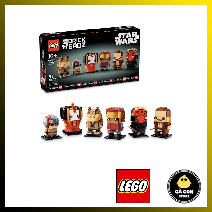 LEGO Star Wars 40676 The Phantom Menace - Nhân vật trong Star Wars  ( Hàng có sẵn )