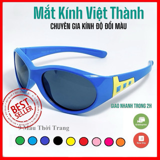mắt Kính mát dẻo cho bé CHỐNG GÃY đi kính phân cực cho bé chống bụi chống nắng tia cực tím BD3MD