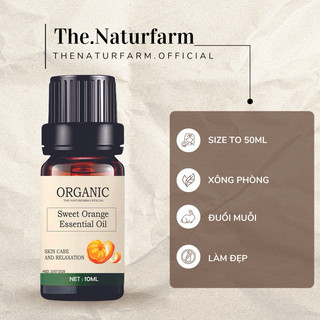 Tinh Dầu Cam Ngọt nguyên chất Naturfarm Sweet Orange Essential Oil