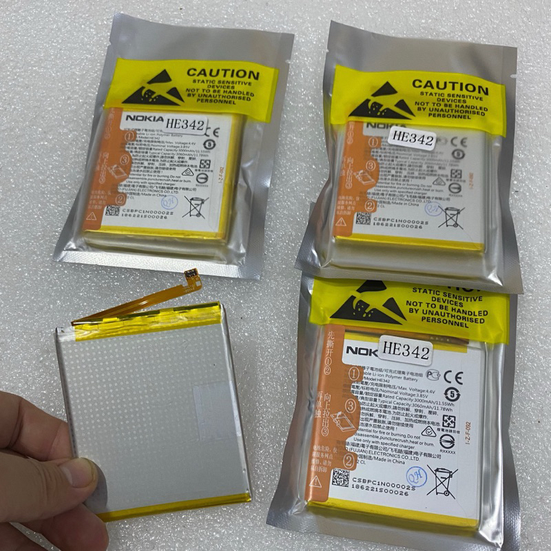 Pin Nokia 6.1 Plus_5.1 Plus (HE342) Zin Dùng Chung