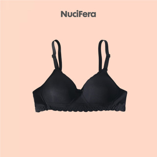 Áo lót ngực nữ sinh không gọng NuciFera AL44 thiết kế viền ren phù hợp cho ngực nhỏ đang phát triển