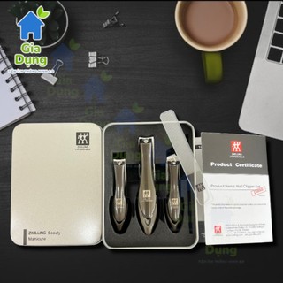 🇩🇪Germany🇩🇪Bấm Móng Tay Đức Hộp 3 Chiếc Kèm Dũa Chất Lượng Chính Hãng