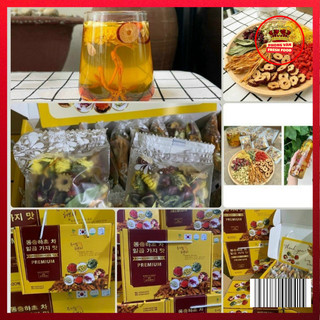 Trà Đông Trùng 7 Vị Hàn Quốc, Hộp 25 Gói, Phong Vân Fresh Food