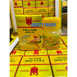 Dầu con ó Yellow Balm - Eagle Brand - Singapore loại lớn 40gr