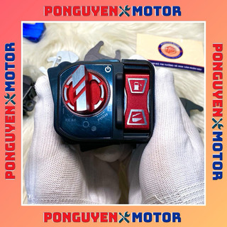 Núm nhôm smartkey CNC No1 và Nút Seat/Fule dành cho smartkey Honda