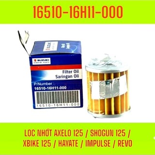 Lọc nhớt axelo 125 / shogun 125 / xbike 125 / hayate / impulse / revo