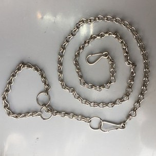 Dây Xích Inox Cho Thú Cưng Chó Mèo không gỉ có chống xoắn - Xích chó mèo inox các cỡ