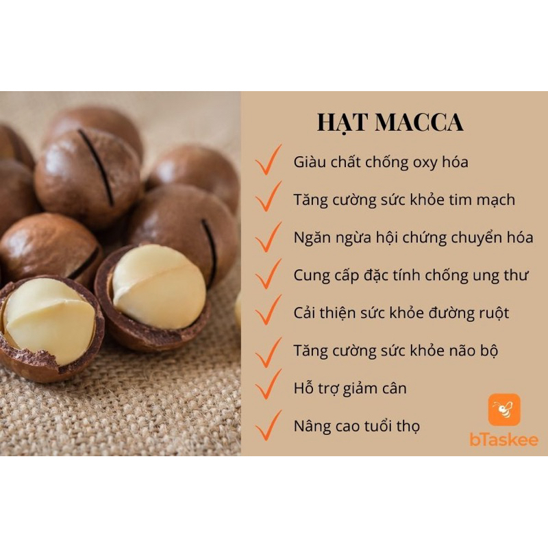 hạt Macca sấy khô nứt vỏ
